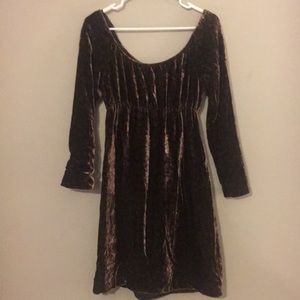 Ralph Lauren velvet winter dress from early 2000